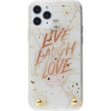 Hülle iPhone 11 Pro - Gold Flakes Live Lacet