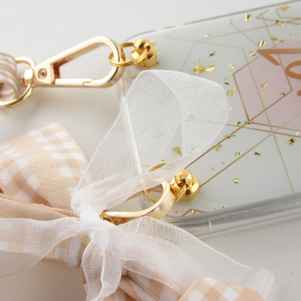 Coque iPhone 11 Pro Max - Gold Flakes Live Lacet