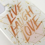 Coque iPhone 11 Pro Max - Gold Flakes Live Lacet