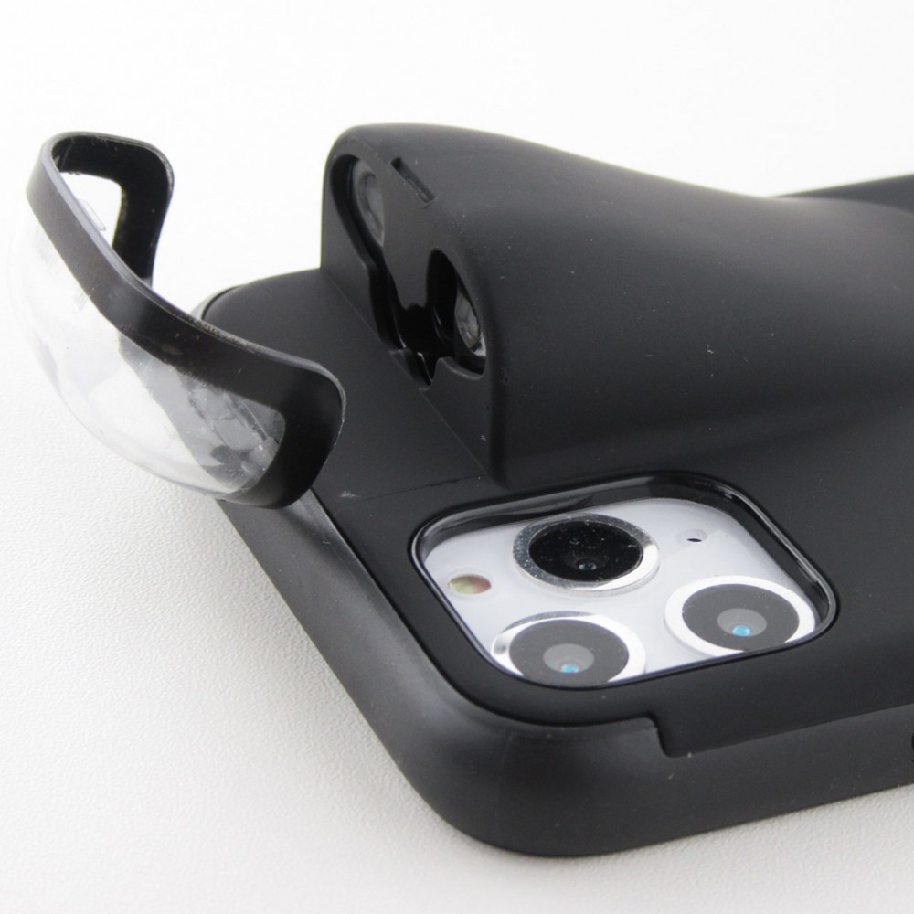 Coque iPhone 11 Pro Max - 2-In-1 AirPods - Noir