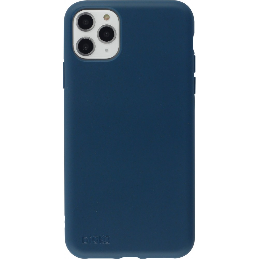 Hülle iPhone 11 Pro - Bioka Biologisch Abbaubar Eco-Friendly Kompostierbar blau