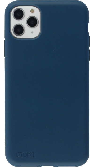 Coque iPhone 11 Pro Max - Bioka biodégradable et compostable Eco-Friendly - Bleu