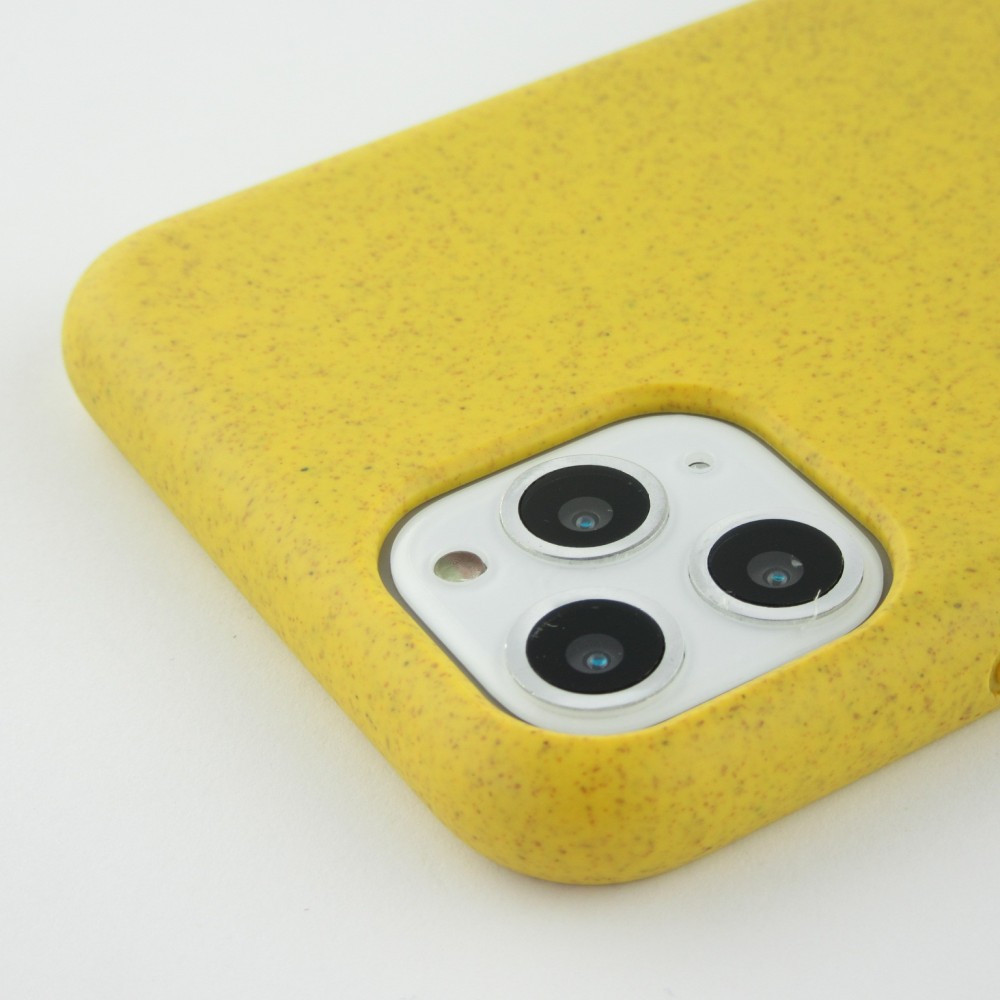 Coque iPhone 11 Pro - Bioka biodégradable et compostable Eco-Friendly jaune