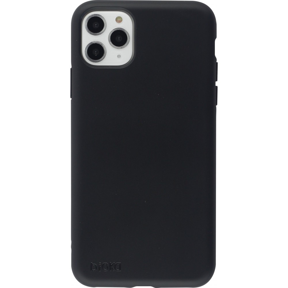 Coque iPhone 11 Pro Max - Bioka biodégradable et compostable Eco-Friendly - Noir