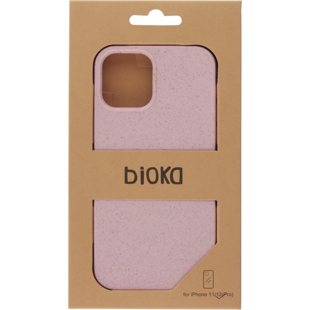 Coque iPhone 11 Pro - Bioka biodégradable et compostable Eco-Friendly - Rose