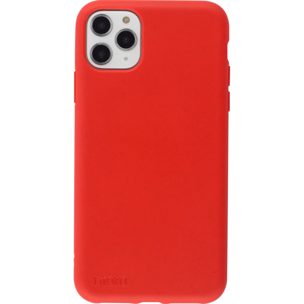 Coque iPhone 11 Pro Max - Bioka biodégradable et compostable Eco-Friendly - Rouge