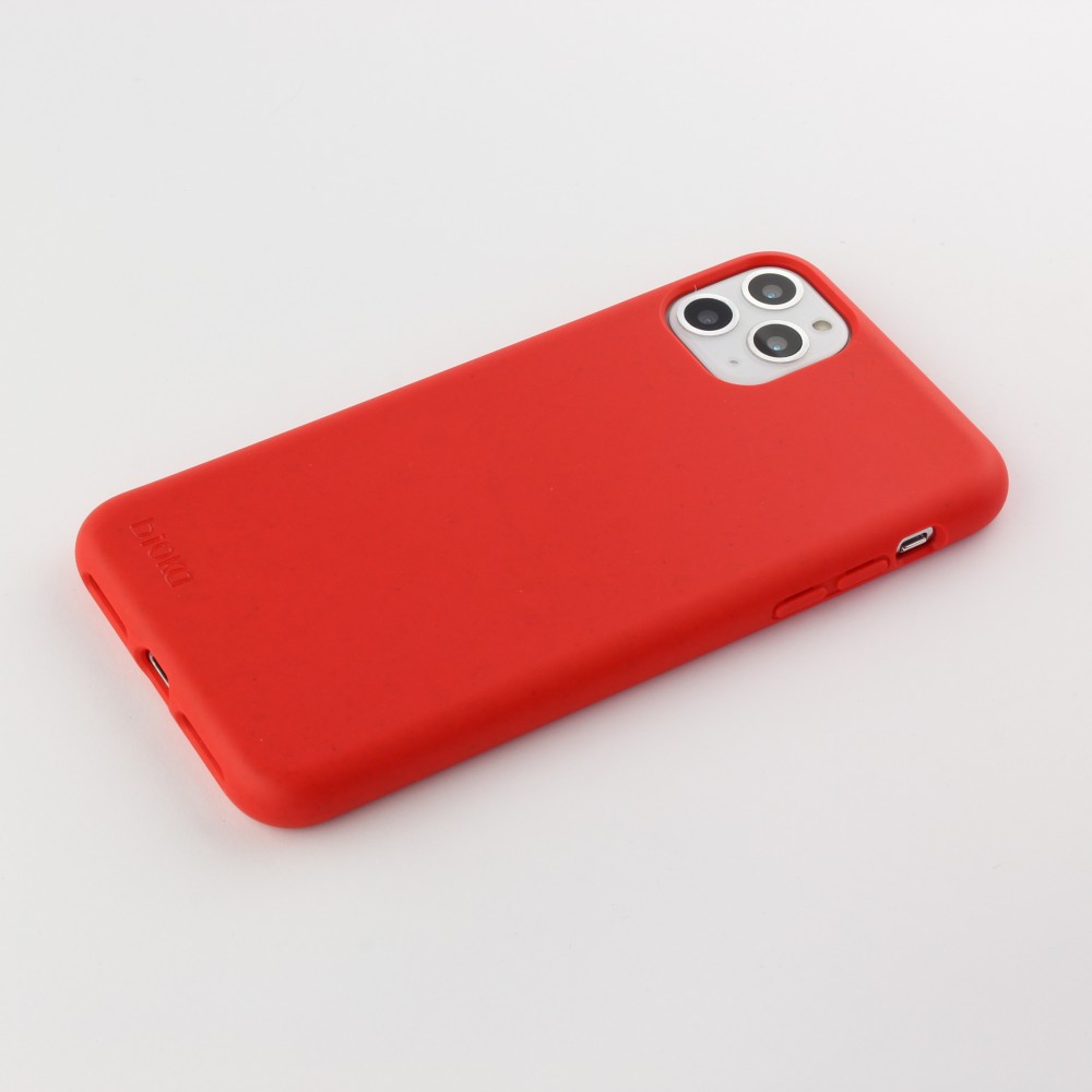 Coque iPhone 11 Pro - Bioka biodégradable et compostable Eco-Friendly - Rouge