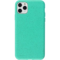 Coque iPhone 11 Pro - Bioka biodégradable et compostable Eco-Friendly - Turquoise