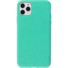 Coque iPhone 11 Pro Max - Bioka biodégradable et compostable Eco-Friendly - Turquoise