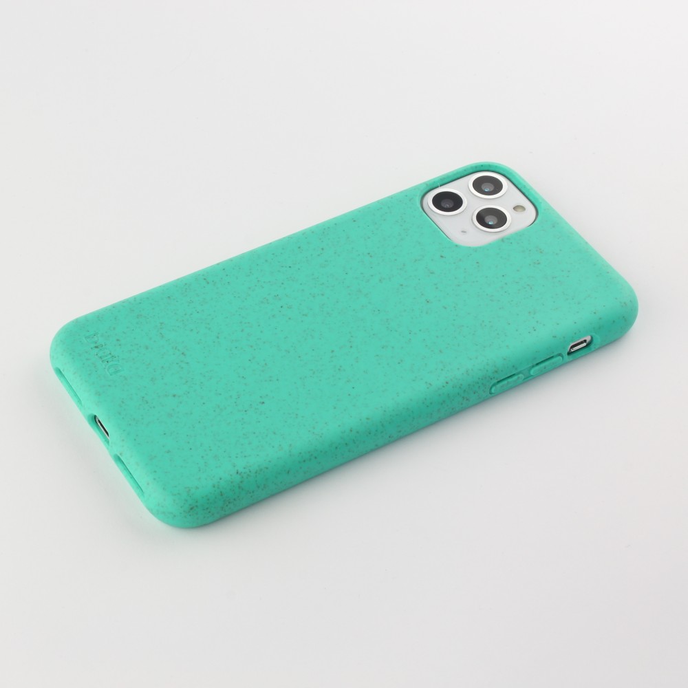 Coque iPhone 11 Pro Max - Bioka biodégradable et compostable Eco-Friendly - Turquoise