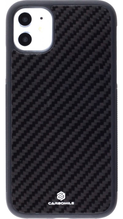 Coque iPhone 11 - Carbomile fibre de carbone