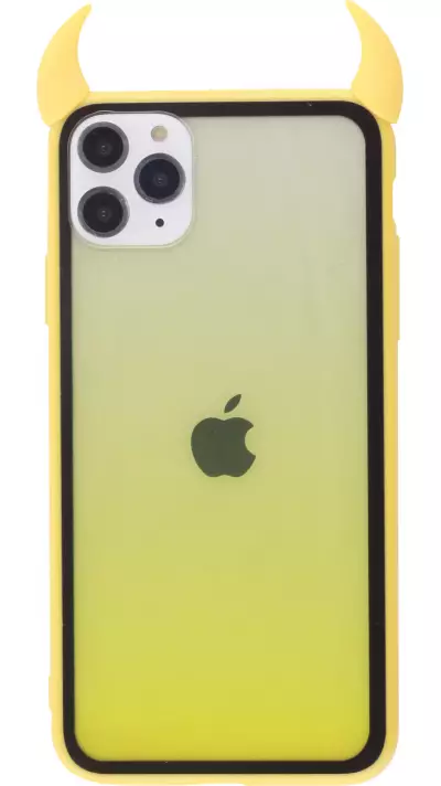 Coque iPhone 11 Pro - Demon Gradient jaune