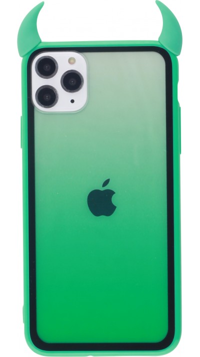 Hülle iPhone 11 Pro - Demon Gradient grün