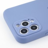 Hülle iPhone 11 Pro - Silikon Mat Herz lavendel