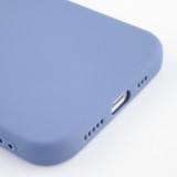 Coque iPhone 11 Pro Max - Silicone Mat Coeur - Lavande