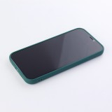 Coque iPhone 11 Pro - Silicone Mat Coeur - Vert foncé