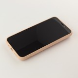 Coque iPhone 11 Pro - Soft Touch avec anneau - Rose