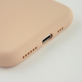 Hülle iPhone 11 Pro - Soft Touch mit Ring - Rosa