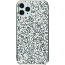 Coque iPhone 11 Pro - Paillettes - Argent