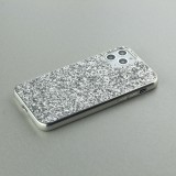 Coque iPhone 11 Pro Max - Paillettes - Argent