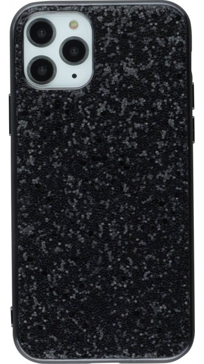 Coque iPhone 11 Pro - Paillettes - Noir