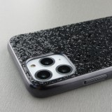 Coque iPhone 11 - Paillettes - Noir