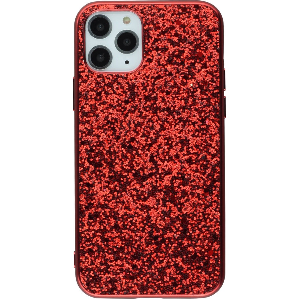 Hülle iPhone 11 - Flocken - Rot