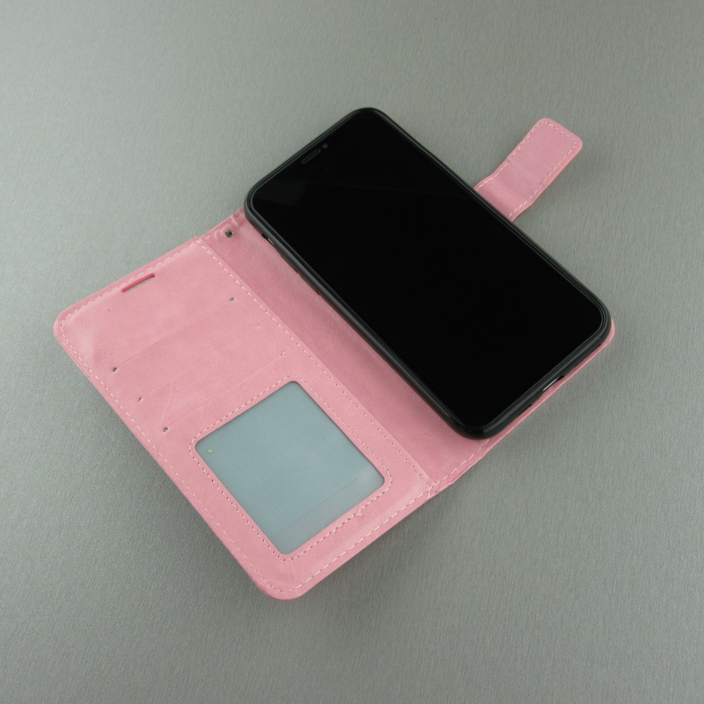 Hülle iPhone 13 Pro Max - Premium Flip hell- Rosa