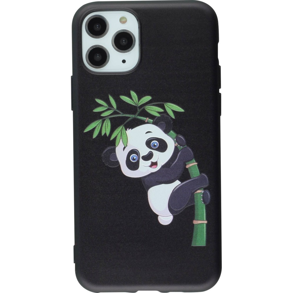Hülle iPhone 11 Pro - Print Panda Bambou
