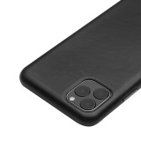 Hülle iPhone 11 Pro - Qialino Echtleder - Schwarz