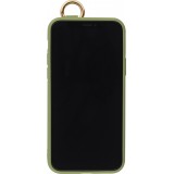 Coque iPhone 11 Pro - Silicone Mat Strap - Vert