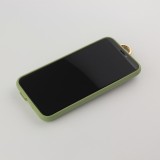 Coque iPhone 11 Pro - Silicone Mat Strap - Vert