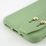 Coque iPhone 11 Pro - Silicone Mat Strap - Vert