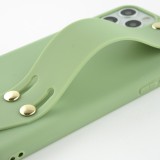 Coque iPhone 11 Pro - Silicone Mat Strap - Vert
