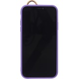 Coque iPhone 11 Pro - Silicone Mat Strap - Violet