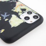 Coque iPhone 11 Pro - Silicone Mat Travel - Noir