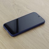 Hülle iPhone 11 Pro - Silicone Mat dunkelblau