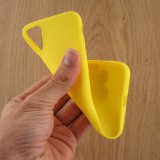 Hülle iPhone 11 Pro - Silicone Mat - Gelb