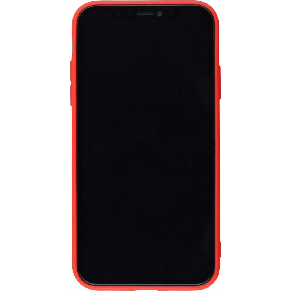 Coque iPhone 11 Pro - Silicone Mat - Rouge