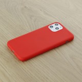 Coque iPhone 11 Pro - Silicone Mat - Rouge