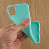 Coque iPhone 11 Pro - Silicone Mat - Turquoise