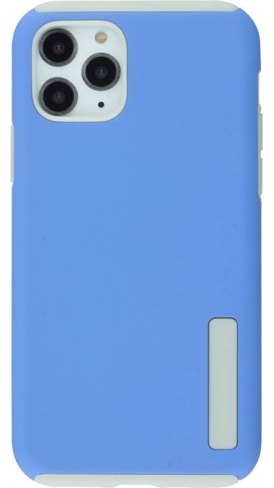 Coque iPhone 11 Pro Max - Soft Hybrid - Bleu clair