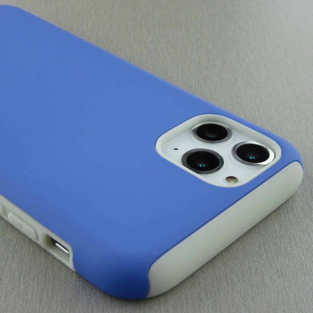 Hülle iPhone 11 Pro - Soft Hybrid - Hellblau