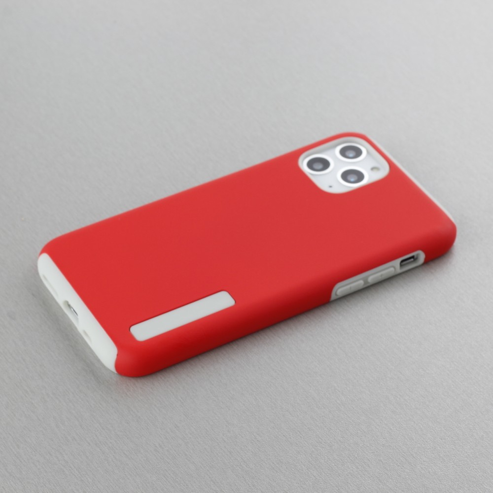 Hülle iPhone 11 Pro - Soft Hybrid - Rot