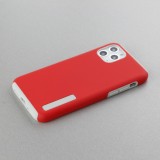 Hülle iPhone 11 Pro - Soft Hybrid - Rot