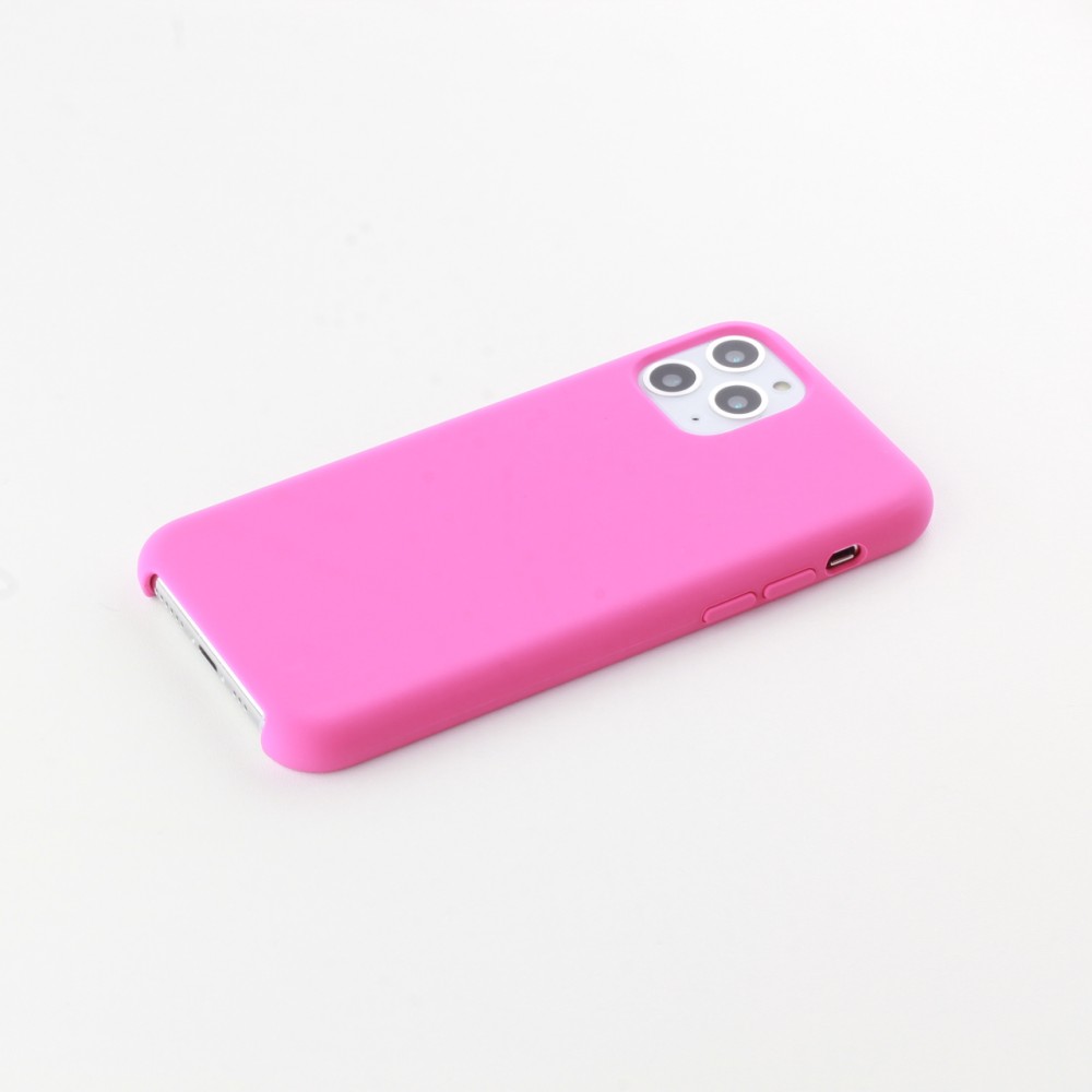 Coque iPhone 11 Pro - Soft Touch - Rose foncé