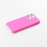 Coque iPhone 11 Pro - Soft Touch - Rose foncé