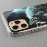 Hülle iPhone 11 - TPU Wolf Universum