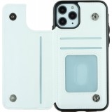 Coque iPhone 11 Pro Max - Wallet Premium Cards - Blanc