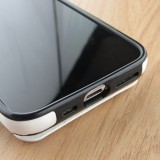 Hülle iPhone 11 Pro - Wallet Premium Cards - Weiss